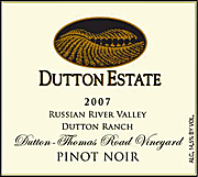 Dutton Estate 2007 Dutton Thomas Pinot Noir